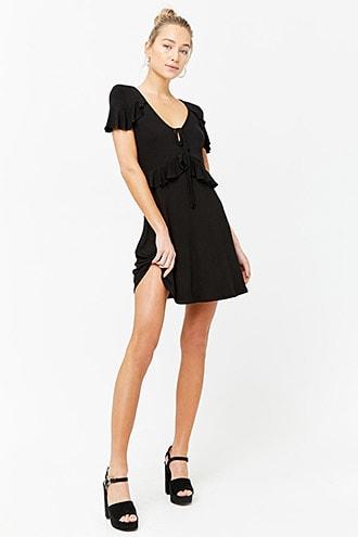 Forever21 Ruffle Waist Dress