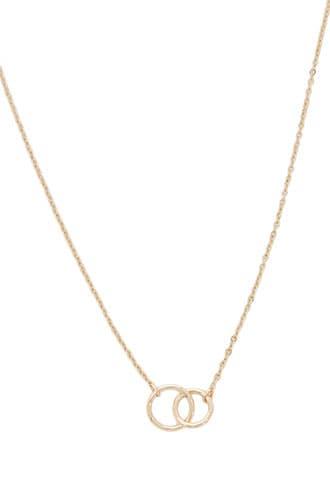 Forever21 Interlock O-ring Necklace