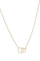 Forever21 Interlock O-ring Necklace