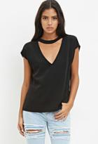 Forever21 Cutout-front Top