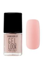 Forever21 Light Pink Gel Look Nail Polish