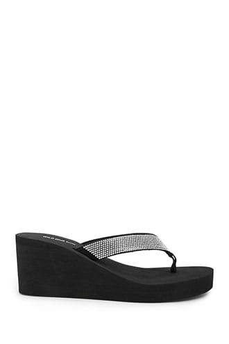 Forever21 Rhinestone Foam Wedges