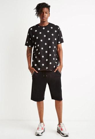 21 Men Zip-pocket Sweatshorts