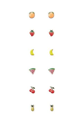 Forever21 Fruit Stud Earrings Set