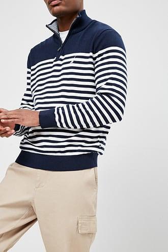 Forever21 Nautica Striped Pullover