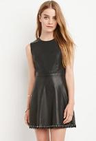 Forever21 Faux Leather Sheath Dress