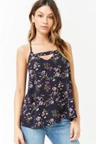 Forever21 Cutout Floral Cami