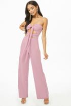 Forever21 Midriff Cutout Jumpsuit