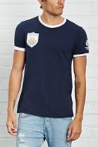 21 Men Men's  Navy & White Copa America Argentina Tee