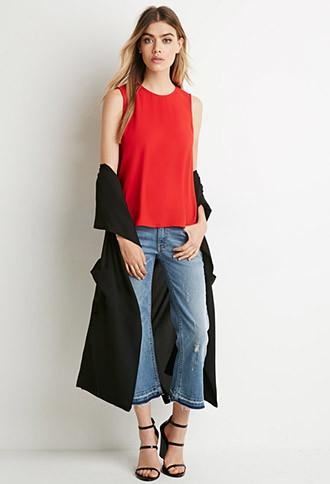 Forever21 Crepe Woven Tank
