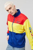 Forever21 Colorblock Graphic Jacket