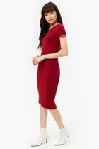 Forever21 Stripe-trim T-shirt Dress