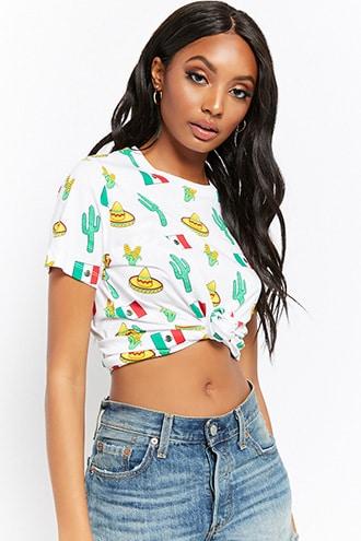 Forever21 Sombrero Graphic Tee