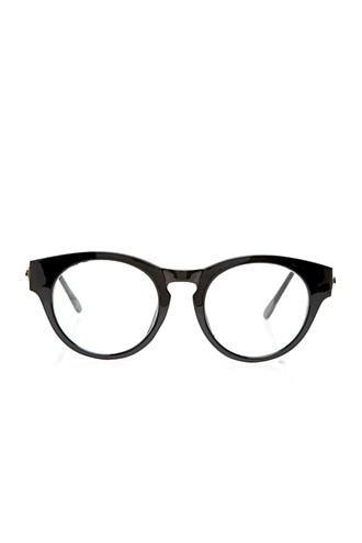 21 Men Men Clear Browline Glasses