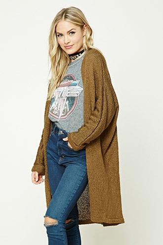 Forever21 Contemporary Longline Cardigan