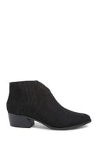 Forever21 Faux Suede V-cut Ankle Boots