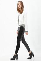 Forever21 Paneled Faux Leather Pants