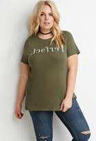 Forever21 Plus Perfect Graphic Tee