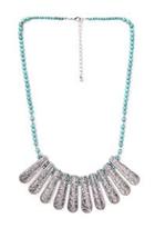 Forever21 Etched Bib Necklace