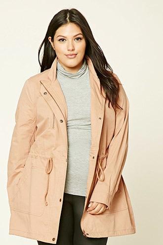 Forever21 Plus Size Drawstring Jacket