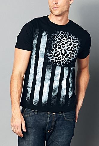 21 Men Men's Wild America Tee