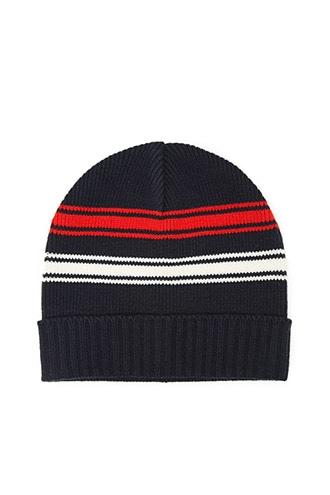 21 Men Men Contrast Stripe Beanie