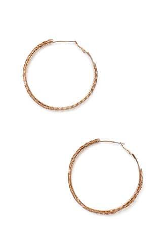 Forever21 Geo-bent Hoop Earrings