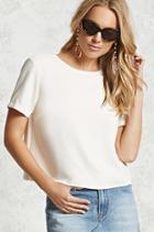 Forever21 Keyhole Boxy Top