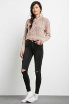 Forever21 Women's  High-waisted Super-skinny Jeans