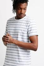Forever21 Triangle-patterned Slub Knit Tee