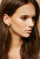 Forever21 Made Pembe Sita Stud Earrings