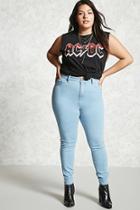 Forever21 Plus Size High-rise Jeans