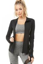 Forever21 Active Faux Leather-trim Jacket