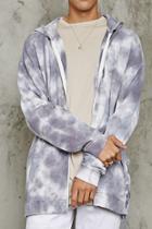 Forever21 Tie Dye Lace-up Hoodie