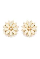 Forever21 Faux Gem Flower Studs