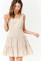 Forever21 Striped Linen-blend Dress