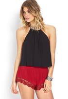 Forever21 Whimsical Cutout Halter Top