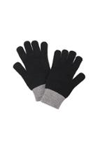 Forever21 Contrast Ribbed Gloves