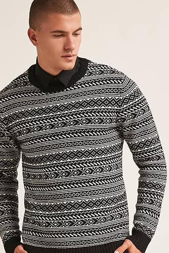 Forever21 Ribbed Holiday Sweater