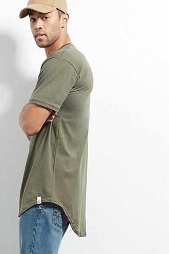 Forever21 Cross Colours Longline Tee