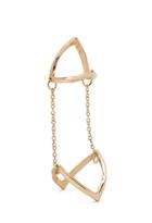 Forever21 Gold Pointed Knuckle Ring