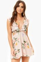 Forever21 Pretty By Rory Gingham Floral Dress