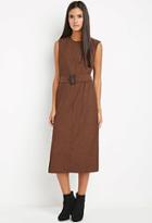Forever21 Contemporary Belted Shift Dress