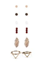 Forever21 Feather Jewelry Set