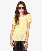 Crochet Lace Georgette Top