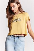 Forever21 Lover Graphic Crop Top