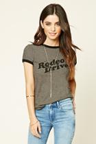 Forever21 Women's  Rodeo Drive Graphic Tee
