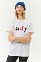Forever21 The Style Club Lady Graphic Tee