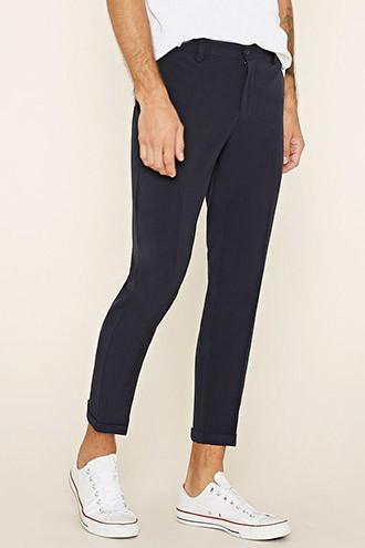 21 Men Men's  Cuffed Trousers