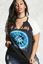 Forever21 Plus Size Def Leppard Tour Tee